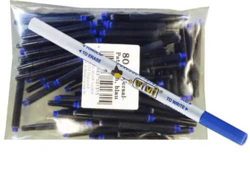 100 Universalpatronen + TINTENKILLER Tintenpatronen geeignet Lamy Pelikan Online