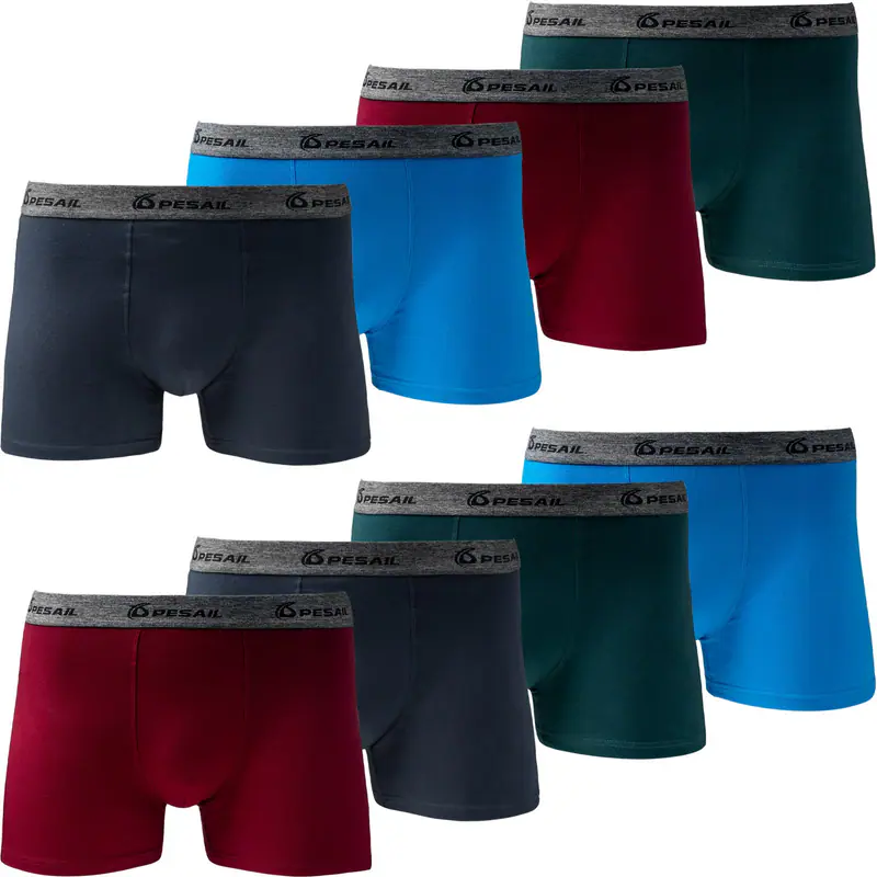 4-8 Set Pesail Kinder Unterhose Boxershorts aus Baumwolle Unterwäsche 110 - 176