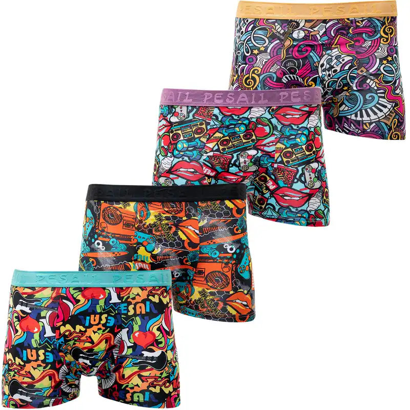 Jungen Boxershorts Baumwolle 158, 8er Pack Pesail