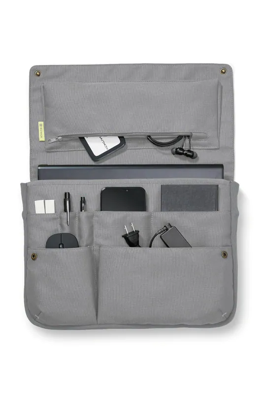 KOKUYO Bag-in-Bag PC Tasche 13,3/14,0 Zoll A4 horizontal BIZRACK Ash Gray