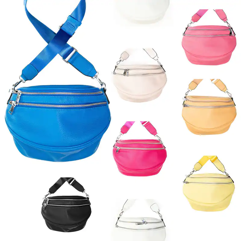 Damen Umhängetasche Crossbody Bag Schultertasche Handtasche Kunstleder Tasche
