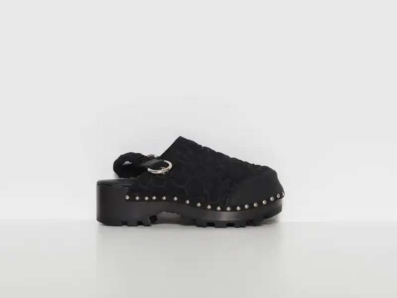Brain Dead Damen Energy Absorber Giraffe Zoccolo Clogs Schwarz Größe 42 EU