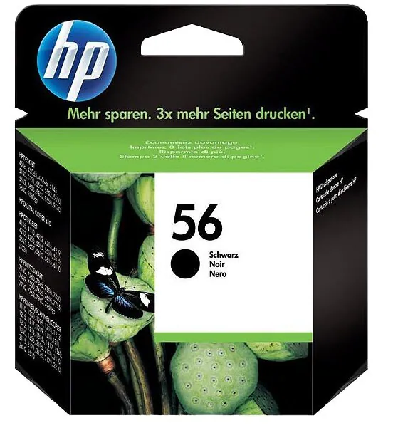 Original HP 56 schwarz OFFICEJET 4215 4255 5500 5505 5510 5515 6110 o.V.