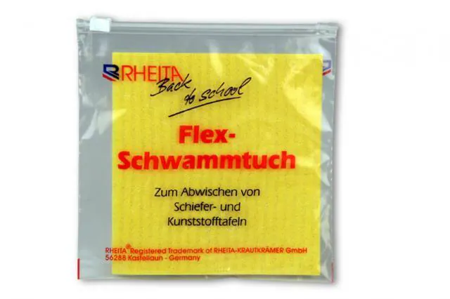 Schwamm Tafellappen Tuch Lappen für Schiefertafel u. Kunststofftafel 10x10 cm