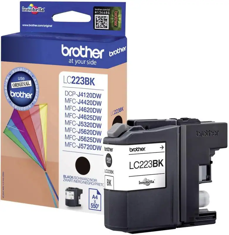 Original Brother LC223 BK schwarz black OVP DATUM 2028 !