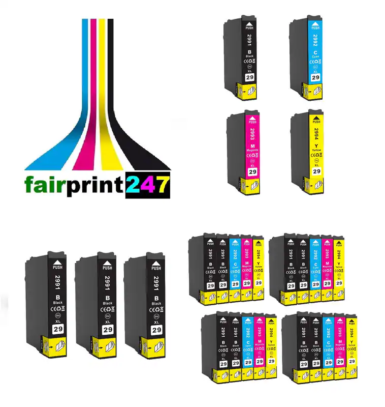 XL Patronen für Epson ersetzt 29 29XL Hohe Füllmenge Auswahl einzelnd oder Sets