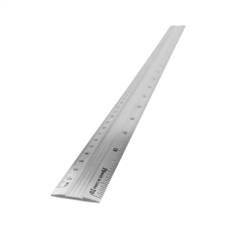 Alu Lineal Schneidelineal Aluminium 30cm - Alu Lineal - rostfrei zum Schneiden