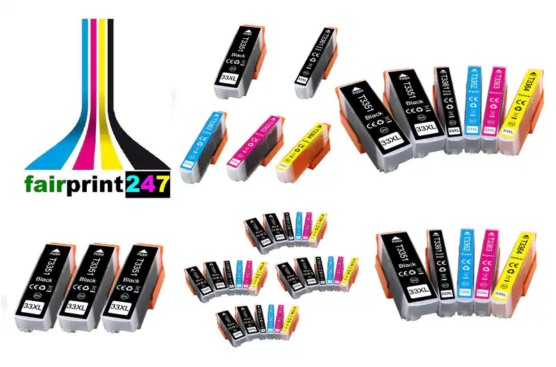 Patronen ersetzt Epson 33 33XL kompatibel kein original XXL-Füllmenge TOP