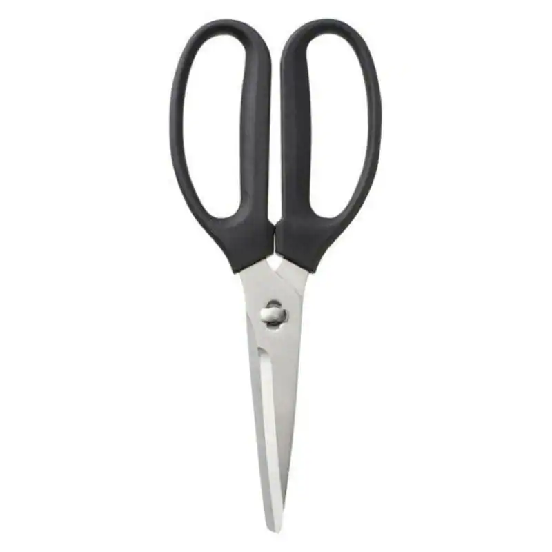 MUJI Küchenschere zerlegbar und waschbar, silber, 20 cm lang