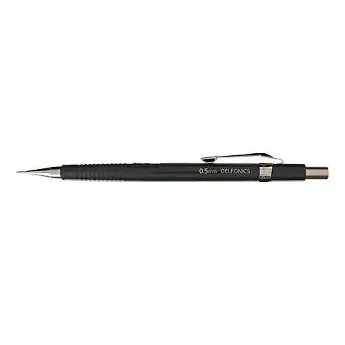 Delfonics Pentel P205 Druckbleistift (0,5 mm) (dunkelgrau)