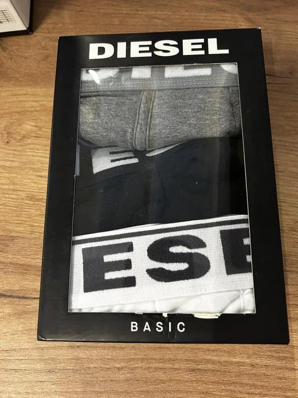 Diesel Herrenunterwäsche 3er-Pack Slips Set Verschiedene Größen 00SH05