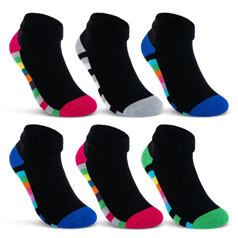 2 | 4 | 6 Paar Damen THERMO Socken Innenfrottee Wintersocken Umschlagsocken