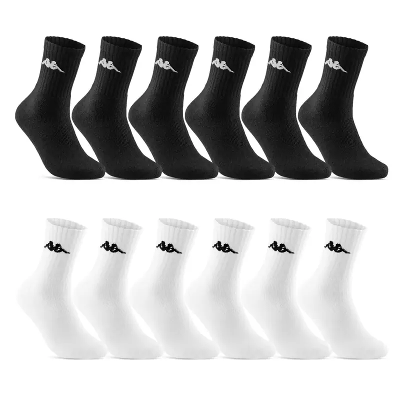 6 | 9 | 12 Paar KAPPA Sportsocken Tennissocken Arbeitssocken Herren Damen Socken