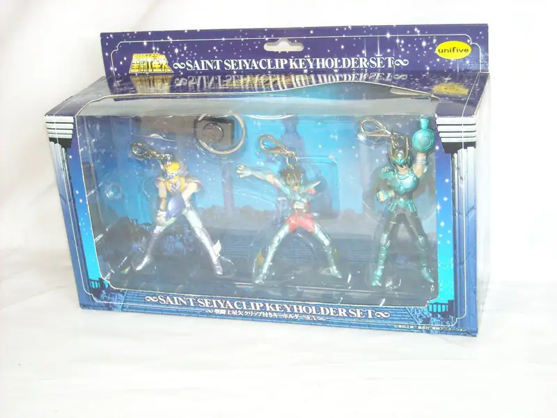 Banpresto Saint Seiya Clip Schlüsselanhänger SET