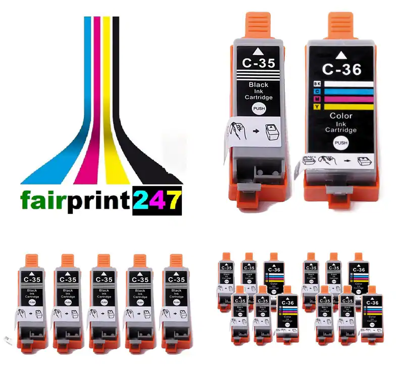 XL-Patronen für Canon MAXIFY BX110 schwarz 10ml color 13ml kein original