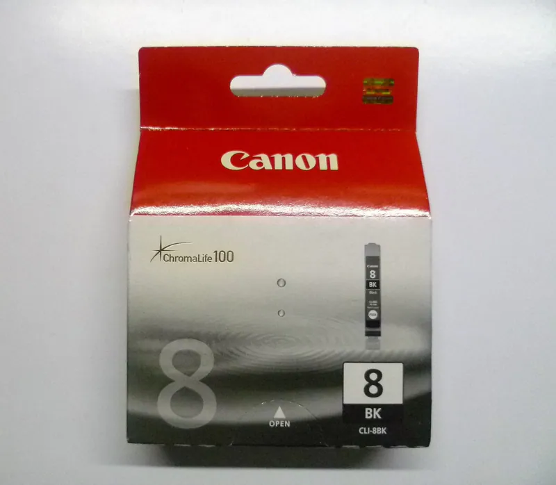 Original Canon CLI-8BK CLI8BK 8 BK schwarz black unbenutzt versiegelt neu