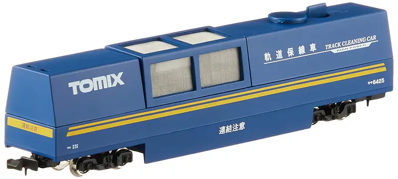 Tomix Spur N Mehrschienenreinigungswagen blau