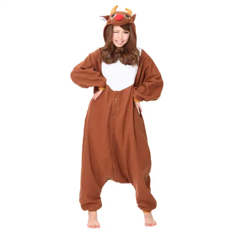 Southwark Fleece Kigurumi Rentierfrei Größe BR 2758