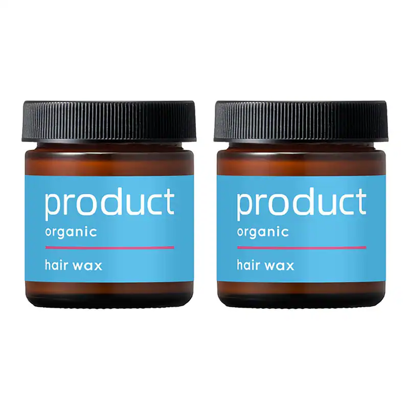 Produkt: Haarwachs 42g x 2 Set, Bio Haarbalsam
