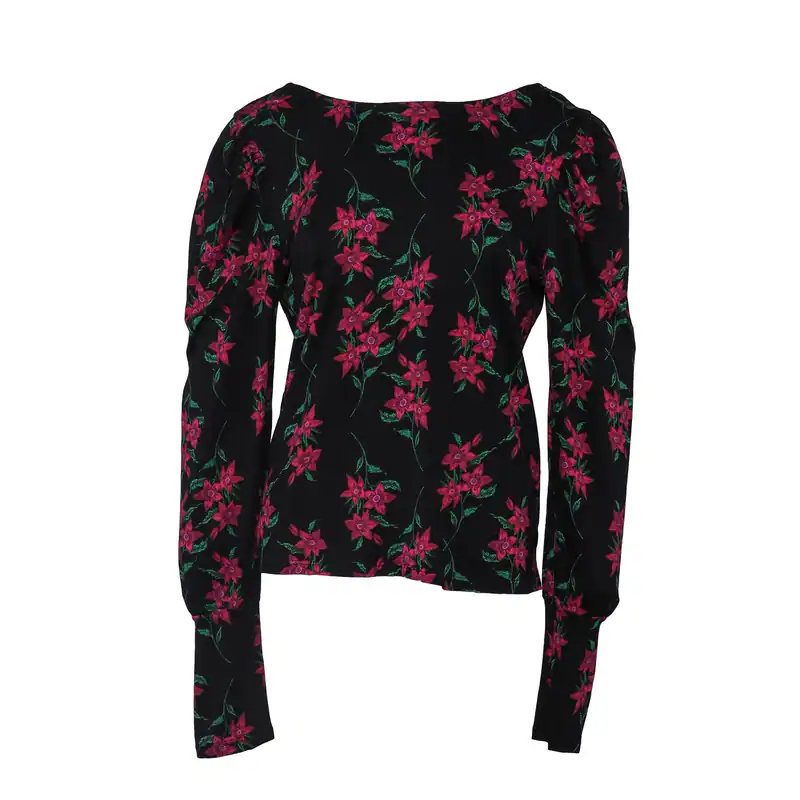 Desigual Damenbluse Größe XL Floral 21WWTKYA