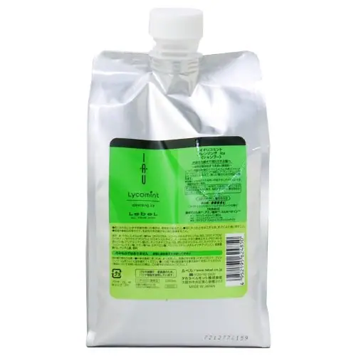LEBEL IAU Rico Mint Cleansing Icy 1000 ml Nachfüller