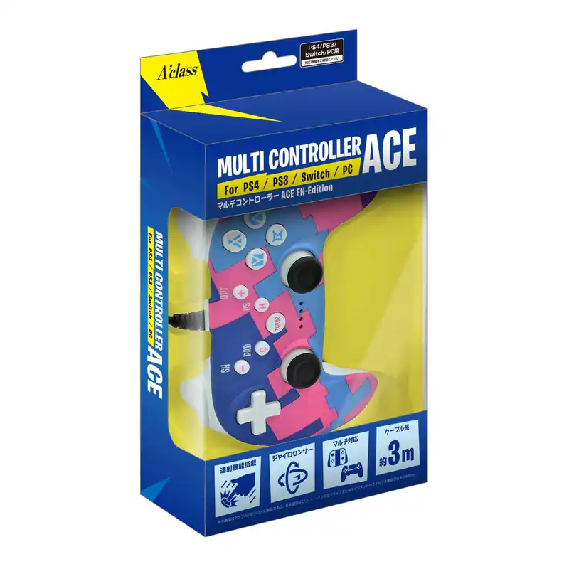 Multi-Controller Ace FN-Edition für PS4/PS3/Switch/PC