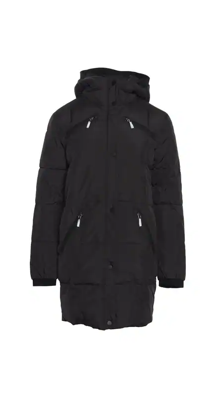COP COPINE Damen Daunenjacke Siza Schwarz mittellang Größe 40 / L
