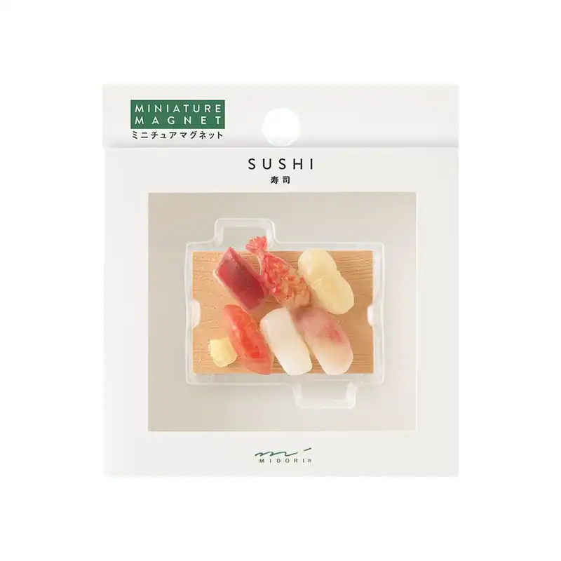 MIDORI Magnet 1 Stück Sushi Muster 43410006