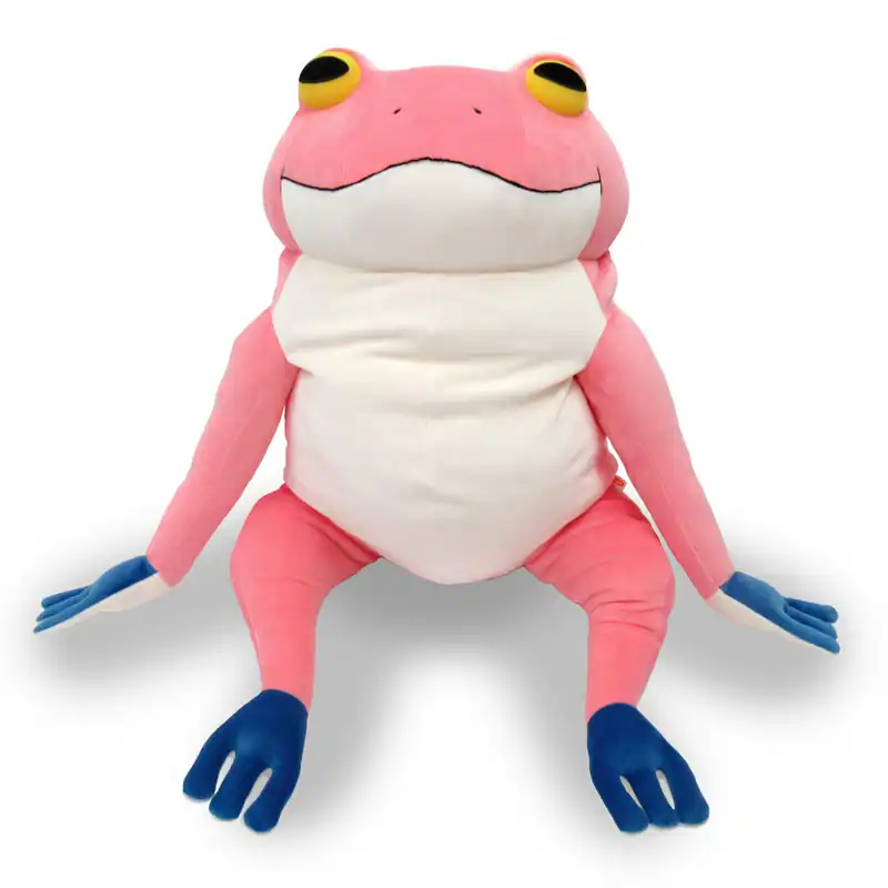Shinada Global Mochi Serie Frosch rosa (XL) Plüschtier