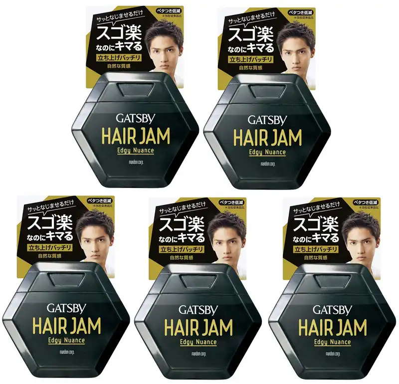 GATSBY Hair Jam Edgy Nuance 110 ml x 5
