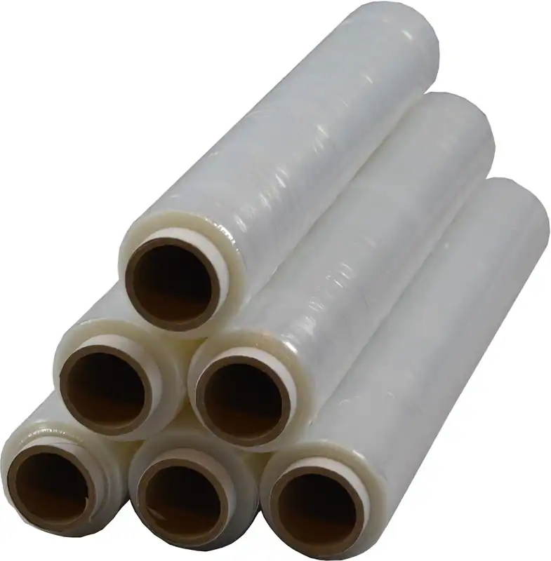 12 x Rollen Stretchfolie Palettenfolie Verpackungsfolie 23 my 1,5 kg Transparent