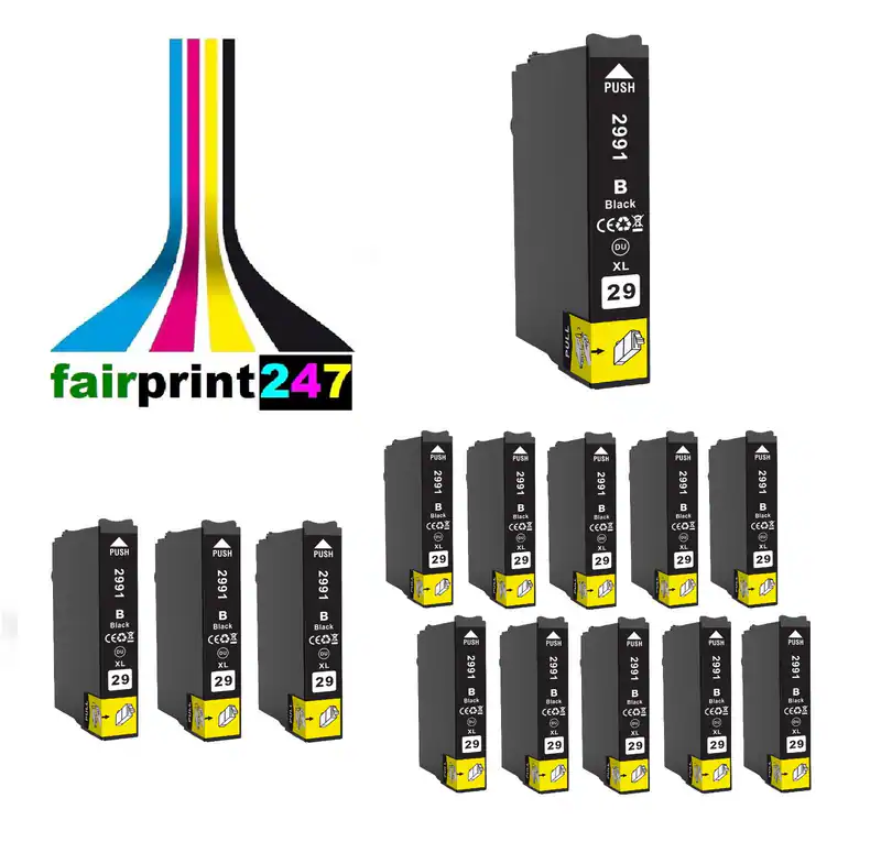 XL Patronen schwarz black für Epson XP-435 XP-442 XP-445 XP-452 XP-455 TOP
