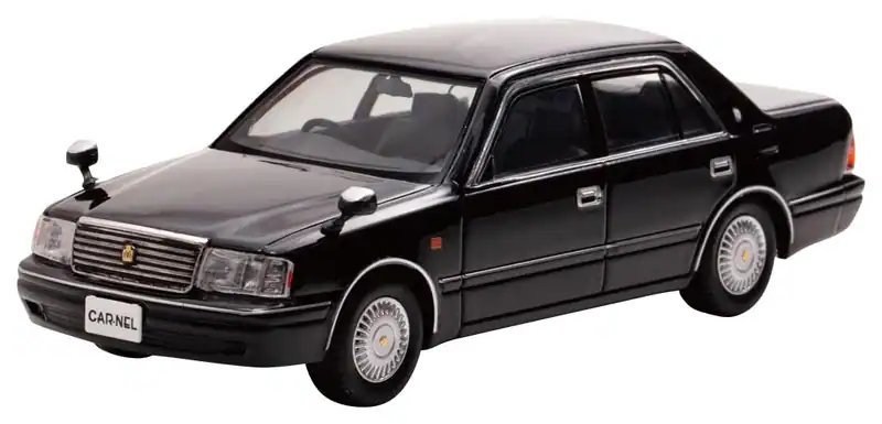 Carnel 1/43 Toyota Crown Royal Saloon G (JZS155) 1999 schwarz