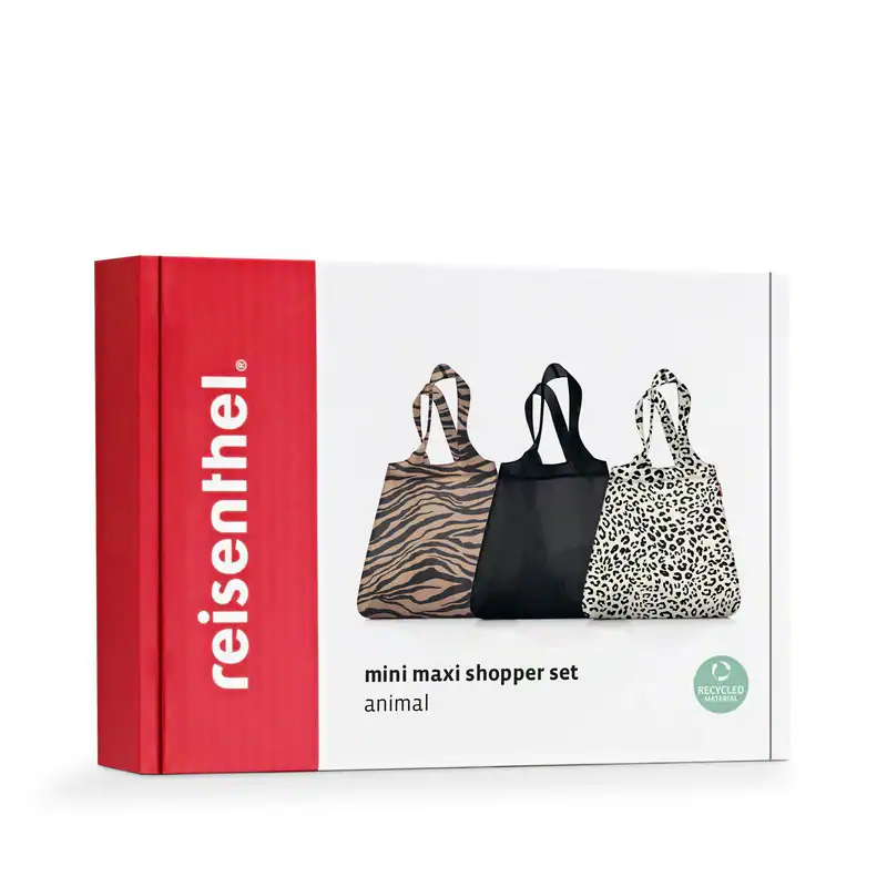 reisenthel mini maxi shopper set Schultertasche Tasche faltbar animal AT0150