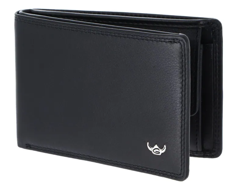 Golden Head Polo Minischeintasche 1193 Geldbörse Schwarz schwarz Neu