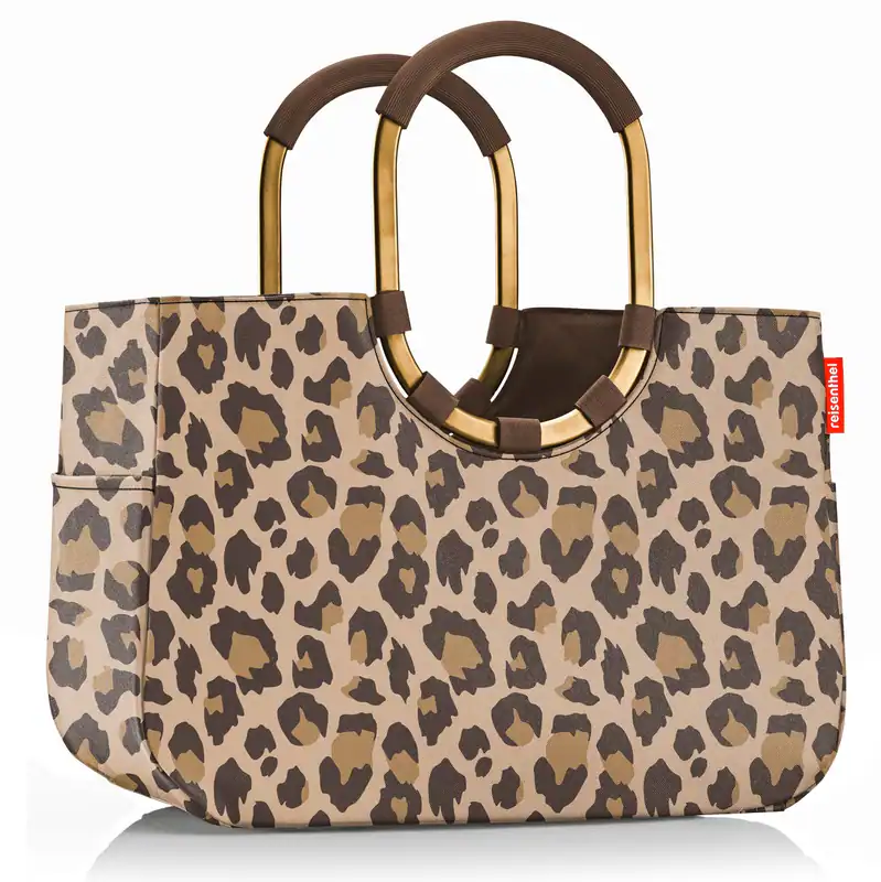 reisenthel loopshopper Tasche L Einkaufstasche Korb leo macchiato OR6047