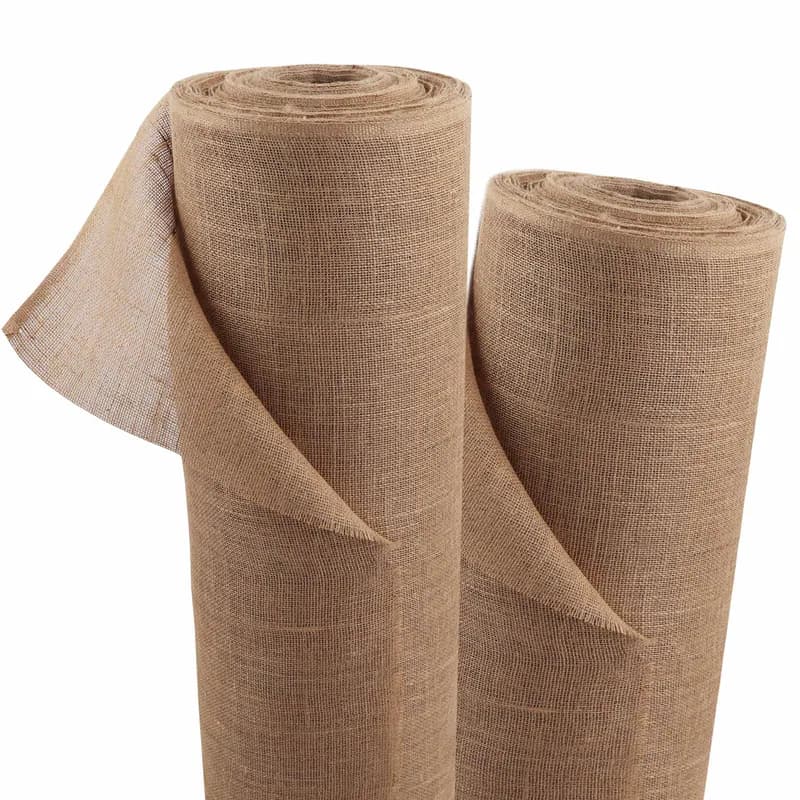 Jutegewebe 105g /215g / 305g Jutematte Gartenjute Sackleinen Juteband 1m breit