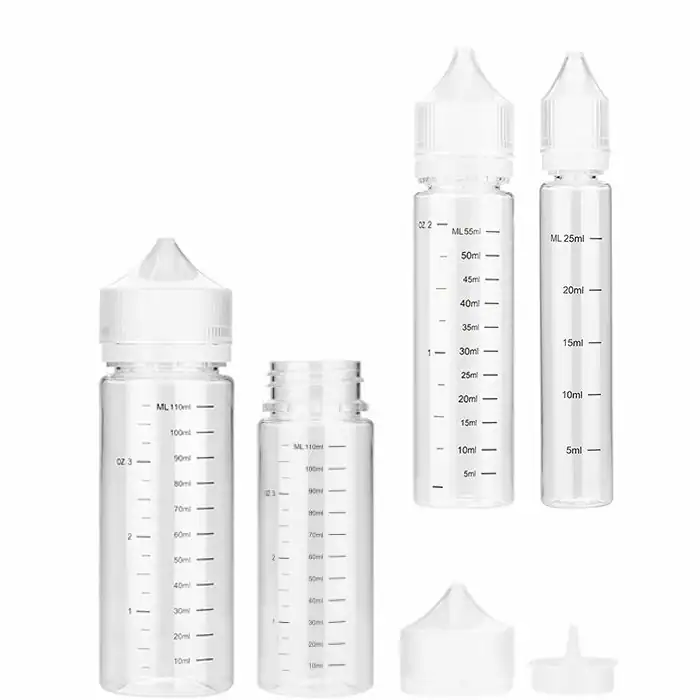 30ml 60ml 120ml 180ml Skala Leerflasche Liquidflasche Flasche Bottle Messskala