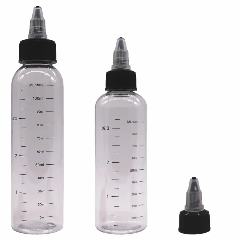 100ml / 120ml Leerflasche Flasche Bottle Liquid Desinfektion Hygiene TC-Skala