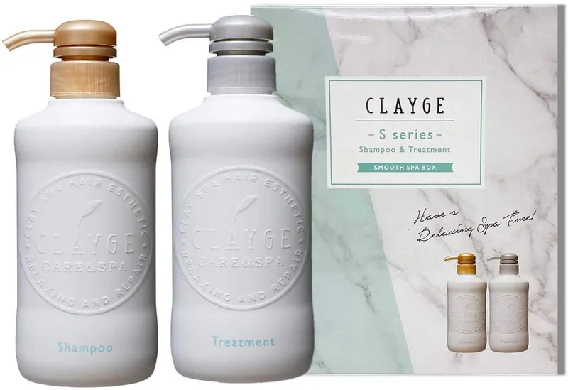 CLAYGE Shampoo & Treatment SN - Smooth & Silky - 500ml (2er Pack Sortiment)