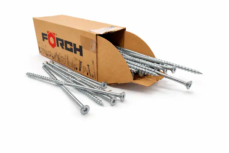 Förch Holzbauschrauben 8,0 x 220 mm TG SK 90° verzinkt – 50 Stück