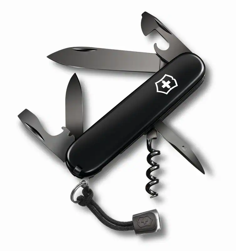 VICTORINOX Offiziersmesser Spartan Taschenmesser Messer ONYX BLACK 1.3603.31P