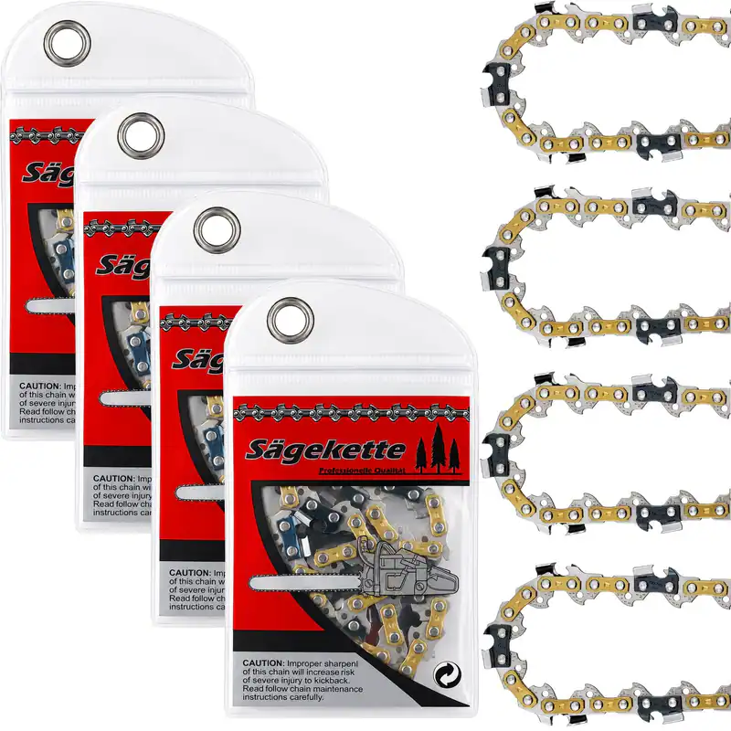 4 Sägeketten 1,1mm 3/8" 44TG Vollmeißel 30cm für Stihl MSA220, MSE140, 141, 170