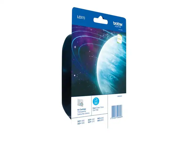 Original Brother LC970C cyan DCP-135C DCP-150C DCP-153C OVP DATUM 09/2024