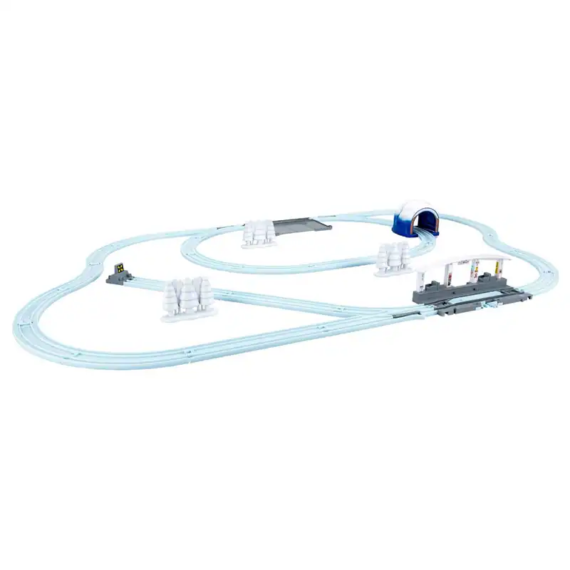 Takara Tomy Plarail Kei Color's Color Rail Kit ~Schnee und Eisenbahn~
