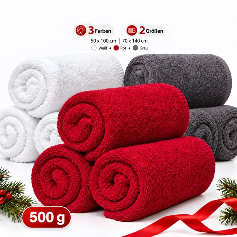 Handtuch Handtücher Gästetuch Duschtuch Frottee 100% Baumwolle 500g/m²