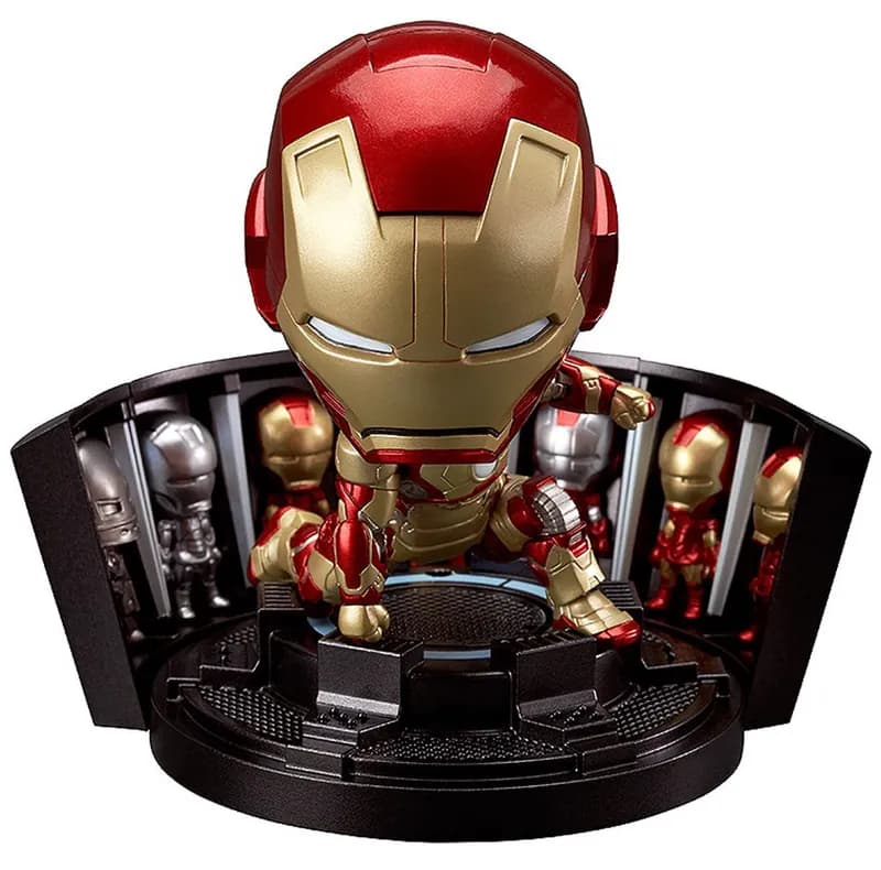 Nendoroid Iron Man Mark 42 Heroes Edition + Hall of Armor Set
