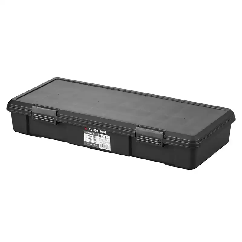 IRIS OHYAMA 31L RVBOX Outdoor Aufbewahrungsbox, 90 x 40 x 15,5 mm, anthrazitgrau