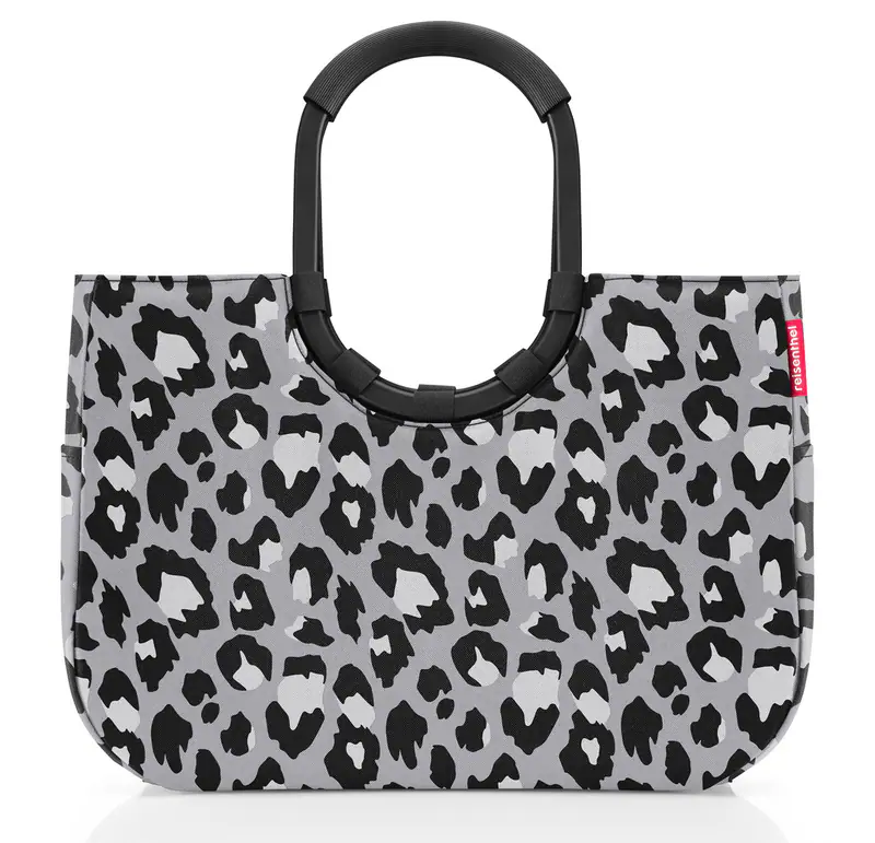 reisenthel loopshopper L Tasche Einkaufstasche frame leo nero OR7081