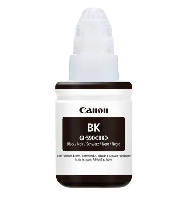 Original Canon 590 BK GI-590BK 1603C001 Tinte schwarz 135ml - in OVP